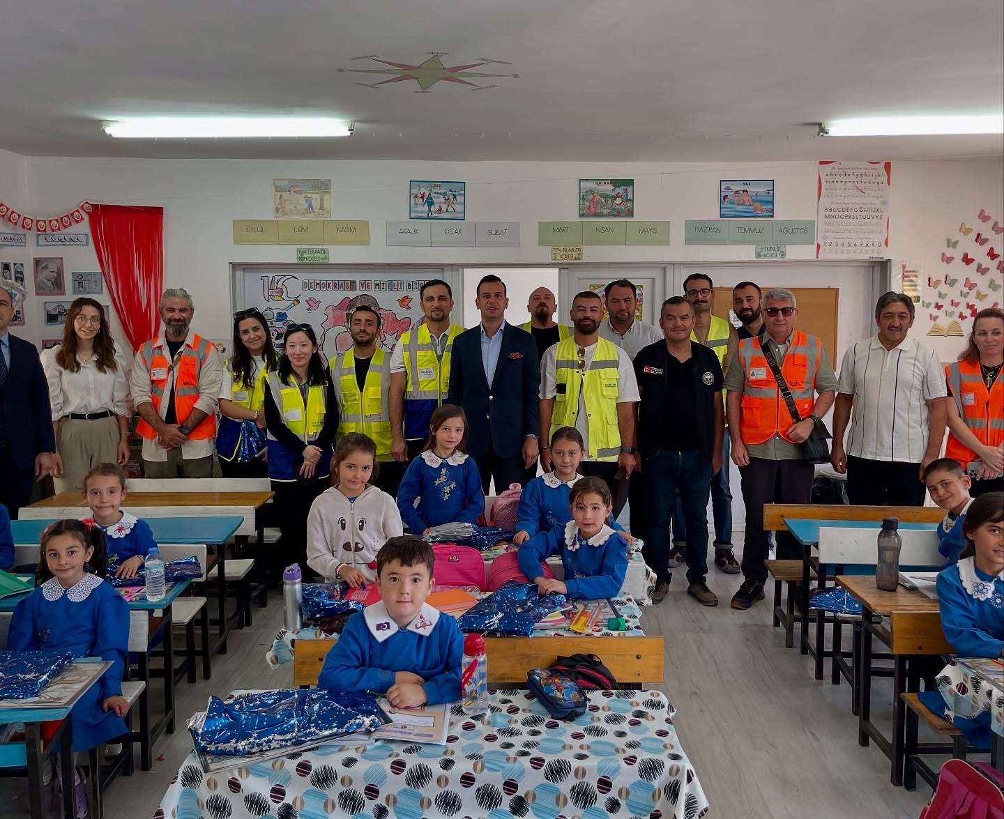 Karacaören İlkokulu’nda Yeni Eğitim-Öğretim Yılı Açılışı