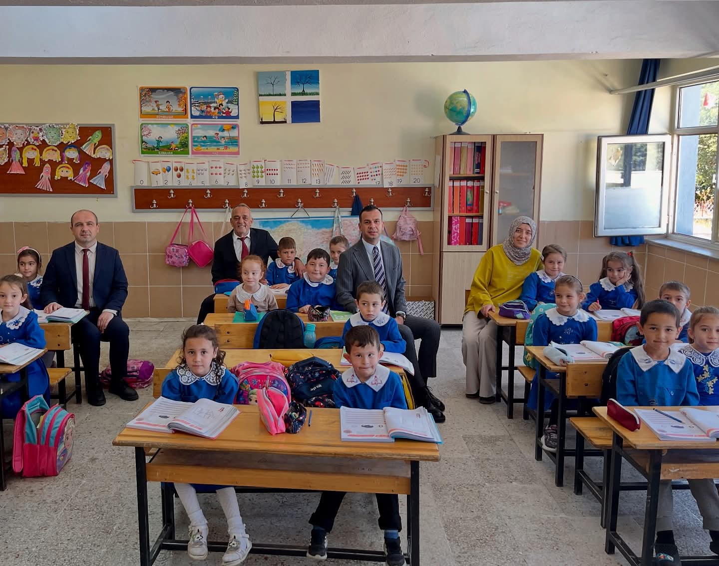 Kaymakam Aslan’dan Güney ve Küçükhüyük İlkokullarına ziyaret