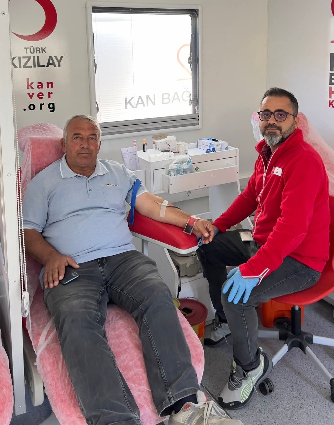 Taşoluk’ta Kan Bağışı programına yoğun ilgi!