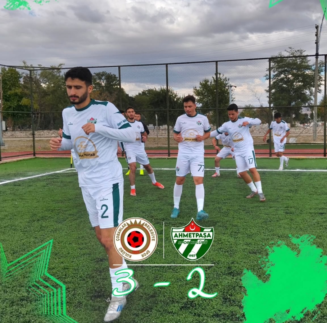 Ahmetpaşaspor, Çobanlar Belediyespor’a 3-2 Mağlup Oldu!