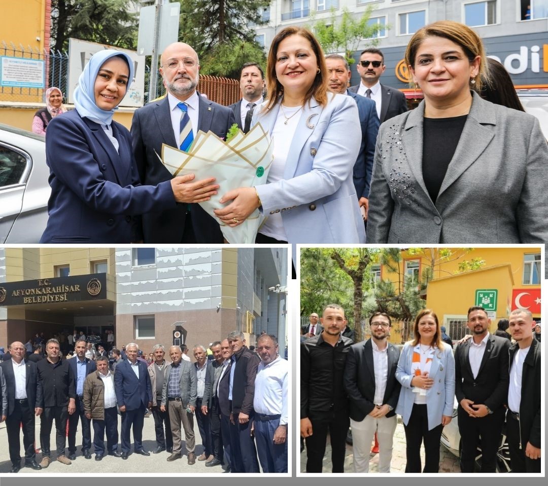 Sinanpaşa AK Parti Teşkilatından Başkan Burcu Köksal’a Destek Mesajı