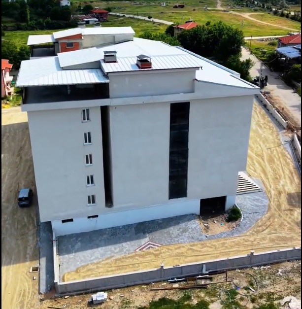 Bölge Yatılı Kur’an Kursu İnşaatında Çevre Düzenlemesi Tamamlandı