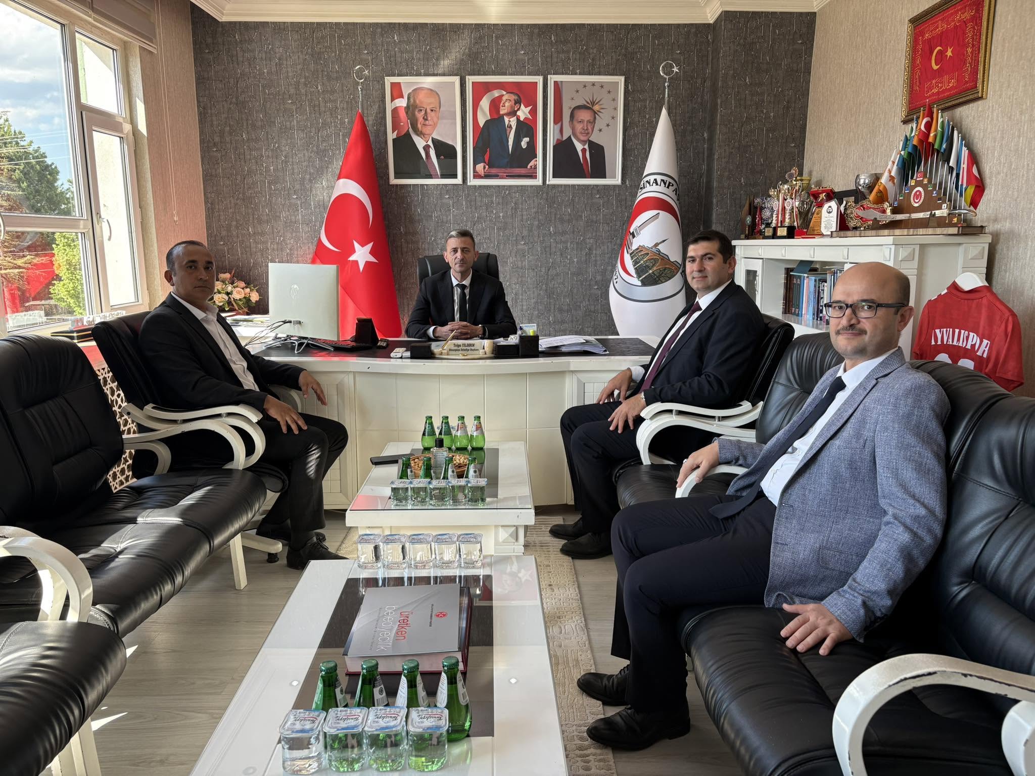 SGK İL MÜDÜRÜ ÇELİKBAŞ’TAN BAŞKAN YILDIRIM’A ZİYARET